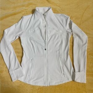lululemon, Define Jacket Nulu, White, sz. 10.  Like new, washed one time!!!